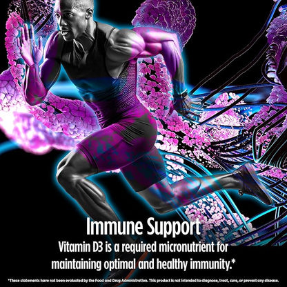 Biotest D Fix - High-Absorption Vitamin D3, 5000 IU - 90 Softgels (90-Day Supply) for Immune Support, Bone Health & Mood