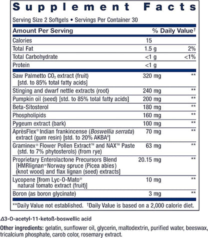 Life Extension Ultra Prostate Formula & Super Omega-3 Plus EPA/DHA Fish Oil