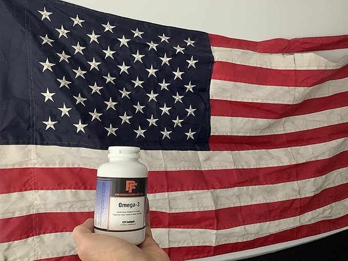 Triple Strength Omega 3 Fish Oil Supplement with 2000 mg, 120 Softgels