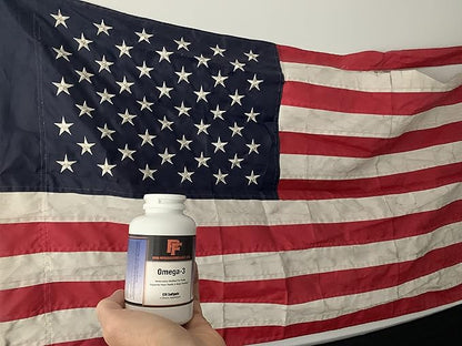 Triple Strength Omega 3 Fish Oil Supplement with 2000 mg, 120 Softgels