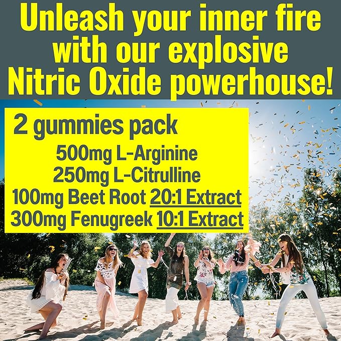 SHIZAM Beets Fenugreek Super Nitric Oxide Gummies w L-Arginine L-Citrulline, Beet Root Chews Chweable Chewables Capsules Pills Supplement Supplements Alt, Bootroot Flow Adults Men Beats