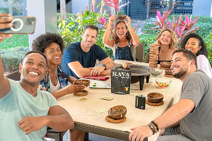 Kava Lawena Powder – Authentic, Noble Kava Crown Root Powder from Fiji – Premium, Responsibly Sourced, 16 Oz