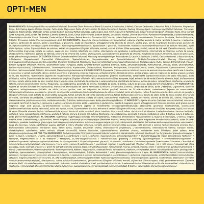Optimum Nutrition Opti-Men Multivitamin Tablets Pack of 90 (Packaging May Vary)