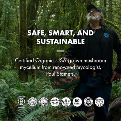 Host Defense Agarikon Capsules - Immune System Support Supplement - Mushroom Supplement to Aid Immune Functions & Cell Strength - Herbal Dietary Supplement - 120 Capsules (120 Servings)*