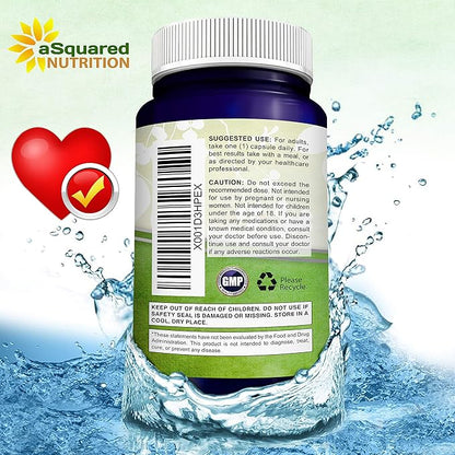 aSquared Nutrition CoQ10 (400mg Max Strength, 100 Veggie Capsules) - High Absorption Coenzyme Q10 Powder - Ubiquinone Supplement Pills, Extra Antioxidant CO Q-10 Enzyme Vitamin Tablets, Coq 10 400 mg